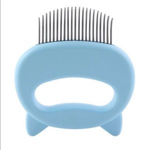 πΎ Leoβs Paw | Blue Massaging Cat Comb